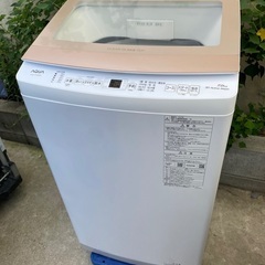 AQUA 洗濯機 7kg ガラストップ一人暮らし Used・美品