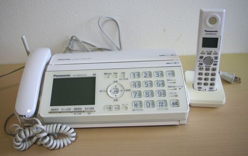 パナソニック　おたっくす　電話　ファックス　ファクシミリ　kx-pw520　子機　あり