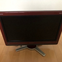ジャンク品  AQUOS テレビ 20型