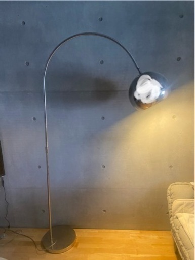 IKEA ステンレス　ランプ　照明