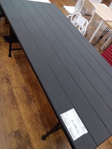 ★ジモティ割あり★  ダイニングテーブル ブラック H75×D78×W170 クリーニング済み MT1726