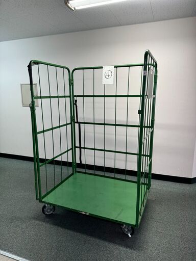 ④【中古品】カゴ車 W1100×D800×H1700mm