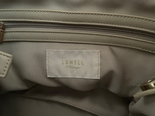 未使用♪ LOWELL ♪ トートバッグ ベージュ