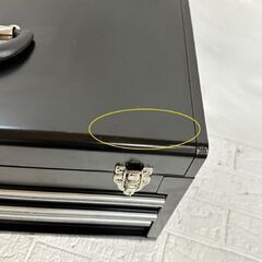 DEEN ドロアー 3段チェスト DNX2103BK ブラック ディーン 工具箱