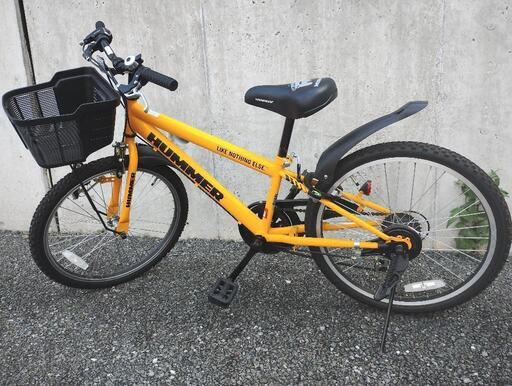 【成約済】子供用　自転車 22インチ　HUMMER ハマー