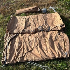 (グランドシート付き)TENT FACTORY ワイドワンポールテント