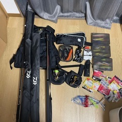 青物、シーバス、アジ、バス　釣具セット 青物、シーバス、アジ、バス 釣具セット