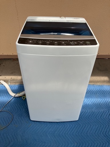 Haier/ハイアール　5.5kg全自動洗濯機　JW-C55A 2019年製 「お急ぎコース」「しわケア」脱水