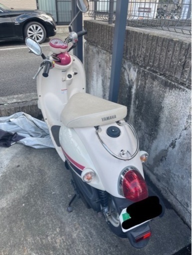 原付 神奈川 レッツ2 カゴ付き 原付中古バイク車体 50cc ディオ ジョグ