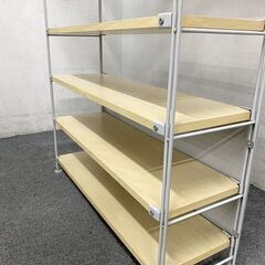 無印良品/MUJI スチールユニットシェルフ 奥行25cm 棚板9枚 ハイタイプ 