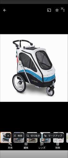 ペットバギー　ペットカー　トレーラーハウス