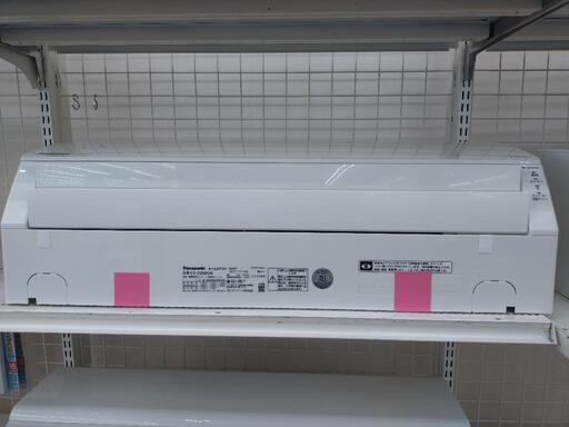 ★ジモティー割引有★ パナソニック 2.2kwルームエアコン CS-220DJK(W) 冷房・暖房兼用 2021年製