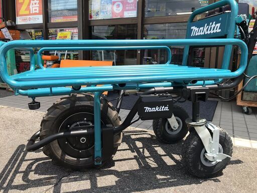 【エコツール岡崎岩津店】☆Makita/マキタ 18V充電式運搬車(本体+パイプフレーム) CU180DZ+A-65470   ITXJP0KLA1RF【愛知県/岡崎市/工具】