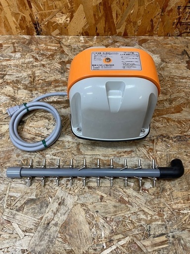 C(6550)安永 エアーポンプ AP-80H 浄化槽 水槽 現状品
