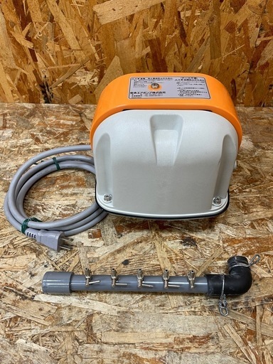 C(6551)安永 エアーポンプ AP-30P 浄化槽 水槽 現状品