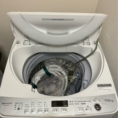 【値下げしました】シャープの洗濯機売ります！