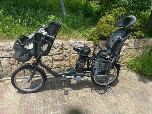 子ども乗せ電動自転車　パナソニック　ギュットミニDX 3人乗り