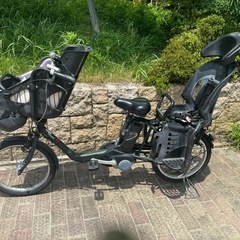 子ども乗せ電動自転車 パナソニック ギュットミニDX 3人乗り