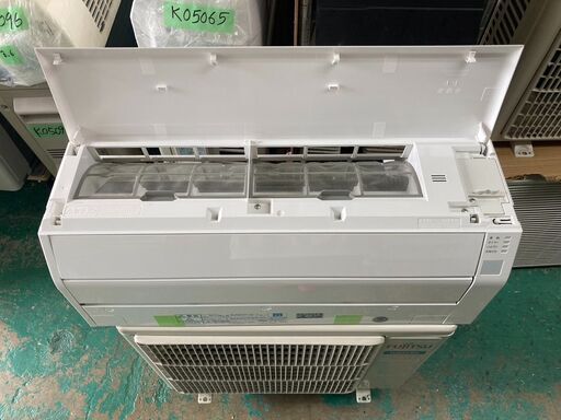 K05469 富士通 2019年製 中古エアコン 主に10畳用 冷房能力2.8kw/暖房