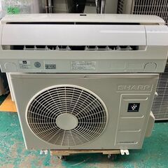 K05470 シャープ 2017年製 中古エアコン 主に14畳用 冷房能力 4.0KW 