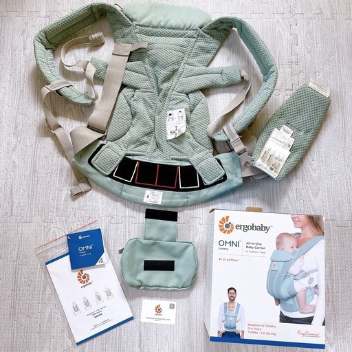 エルゴ】 オムニブリーズ ショップ OMNI Breeze セージグリーン 限定