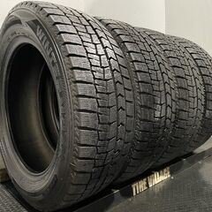 DUNLOP WINTER MAXX WM02 215/60R17 17インチ スタッドレス 4本 21年製 バリ溝 アルファード ヴェルファイア等　(MTC560MY) クレジットカード QRコード決済可能