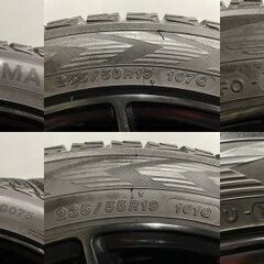 YOKOHAMA G075 235/55R19 255/50R19】スタッドレス【inFORGED 19インチ 
