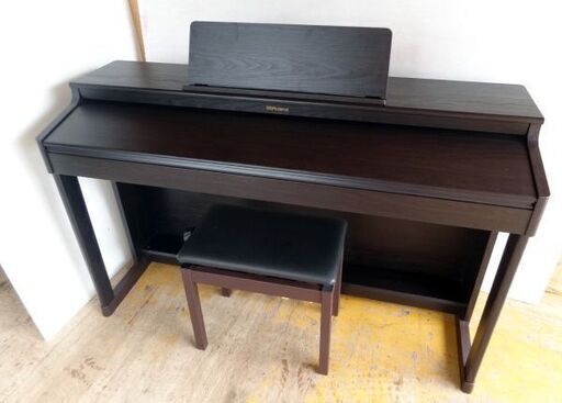 ローランド【動作品】ROLAND 電子ピアノ RP-701 2023年1月購入 鍵盤音出し確認済 イス付☆札幌市白石区☆店頭お引き取り歓迎【自社配送は札幌市内限定】