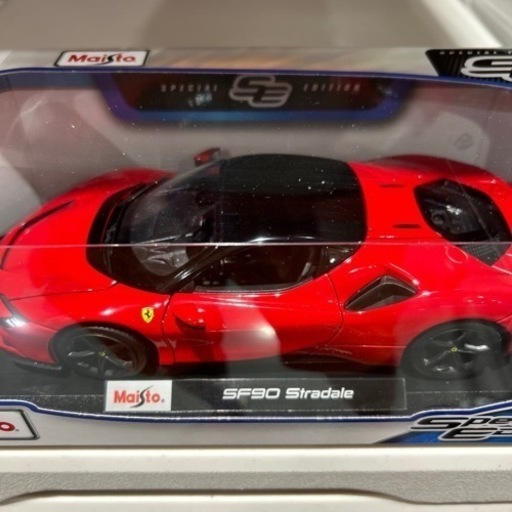 新品、未開封‼️Maisto、フェラーリSF90Stradaieレッド