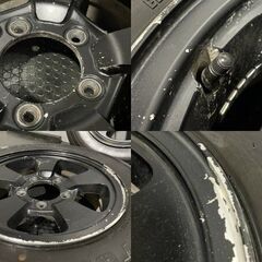 タイヤ新車外し【BS DUELER H/L 852 175/80R16】夏タイヤ【SUZUKI ジムニー 純正ホイール 16インチ 5.5J5HPCD139.7+22】23年製　(MTG601MY)クレジットカード QRコード決済可能