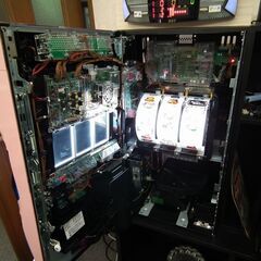 パチスロ実機【Re:ゼロから始める異世界生活】データカウンター・コイン不要器・無段階ボリューム付き