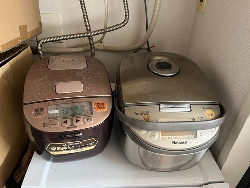 値下げ 5,000円→4,000円炊飯器 2台セット