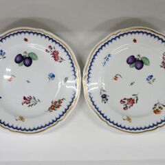 Richard Ginori イタリアンフルーツ プレート 8枚セット プルーン 洋食器 リチャードジノリ 花柄 スープ パスタ 取り皿  札幌市 中央区 南12条
