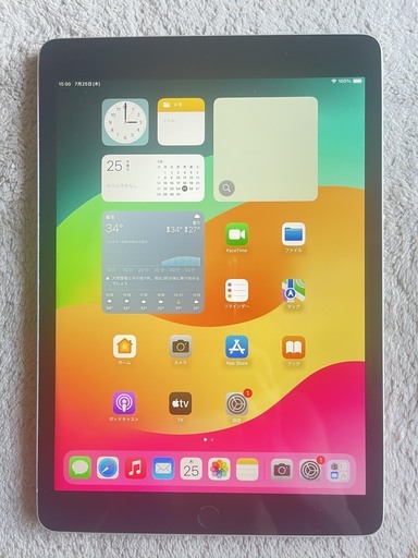 iPad 第９世代 10.2インチA2602 Wi-Fi silver ６４GB  バッテリー９２% 　110