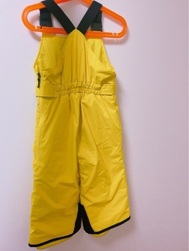 THE NORTH FACE スノーインサレーションビブ イエロー 90cm THE NORTH