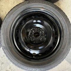 中古タイヤ　スチールホイール　美品