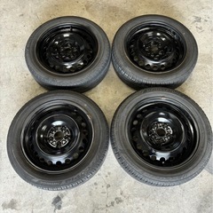 中古タイヤ　スチールホイール　美品