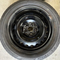 中古タイヤ　スチールホイール　美品