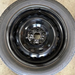 中古タイヤ　スチールホイール　美品