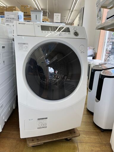 【トレファク花小金井店】【トレファク花小金井店】ドラム式洗濯乾燥機/SHARP/2021年製/半年保証/中古家電/ 武蔵野市 小平市 小金井市 国分寺市 杉並区 買取 販売