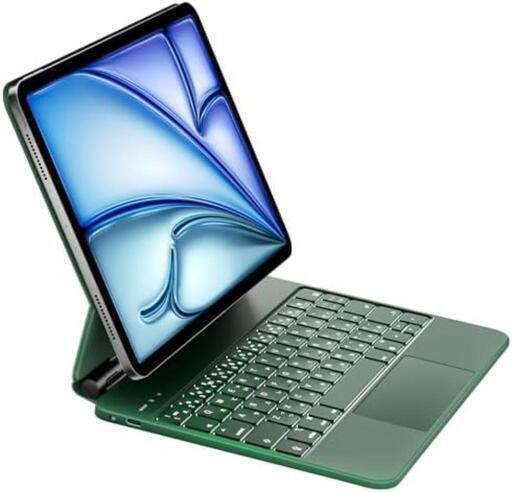 マジックキーボードHOU iPad キーボードは11インチ iPad Air (M2) 2024/第5世代/第4世代10.9インチ（2022/2020）とiPad Pro 11インチ
