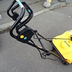 【恵庭】ハイガー　電動除雪機　未使用品　動作確認済み