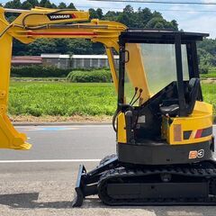 【V-0073】ヤンマー B3-1 ミニ油圧ショベル　3t　ユンボ バックホー　小旋回　全塗装済み