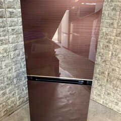 【美品】大阪送料無料★3か月保障付き★冷蔵庫★2021年★ハイセンス★2ドア★HR-G13B-BR★R-252
