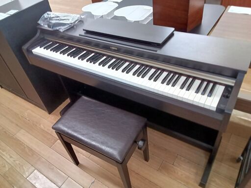 ★ジモティ割あり★ YAMAHA 電子ピアノ ブラック H83×D41×W135 クリーニング済み TK2665