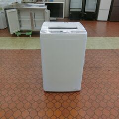 ID 522053　洗濯機6K　アクア　2021年　AQW-S6M(W)