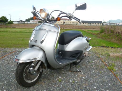 HONDA/ジョーカー50CC・AF42/シルバー・整備済み・エンジン始動確認・中古/希少2スト