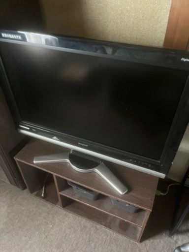 テレビ　テレビ台、箱セット使えます。
