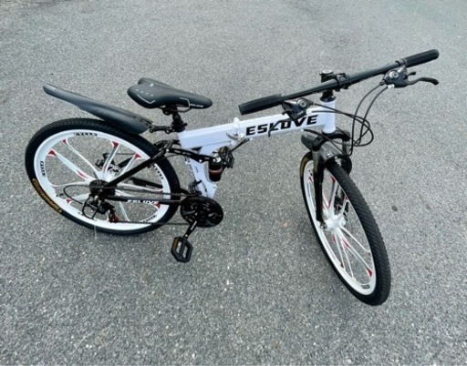 マウンテンバイク 26インチ 21段変速 折りたたみ自転車