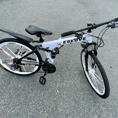 マウンテンバイク 26インチ 21段変速 折りたたみ自転車